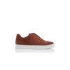 AGILIO Brown Calf Leather Sneakers