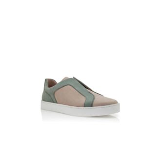 agilio grey and green calf leather low cut sneakers 1 330x330 - AGILIO Grey and Green Calf Leather Low Cut Sneakers