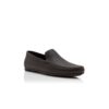 ALDER Dark Brown Calf Leather Slippers