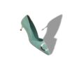 ARI Green Suede Pumps