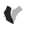 BAYLOW Black Suede Buckle Detail Ankle Boots