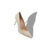 BB 90 Light Beige Suede Pointed Toe Pumps