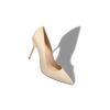 BB Beige Suede Pointed Toe Pumps