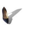 BB Navy Blue Suede Pointed Toe Pumps