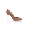 BB PATENT Dark Blush Patent Leather Pointed Toe Pumps