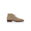 BERWICK Beige Suede Desert Boots