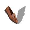 BUCKY Brown Calf Leather Loafers