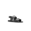 BULGOBIS Black Calf Leather Sandals