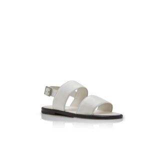 BULGOBIS White Calf Leather Sandals