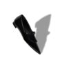CAMPARIFLAT Black Patent Leather Mary Jane Flat Pumps