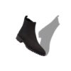 CHELATA Black Suede Chelsea Boots