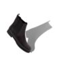 CHELSA Black Calf Leather Chelsea Boots