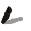 CHESTER Black Suede Tassel Loafers