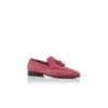 CHESTER Dark Pink Suede Loafers