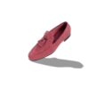 CHESTER Dark Pink Suede Loafers