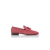 CHESTER Dark Pink Suede Loafers