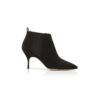 DILDI Black Suede Ankle Boots