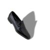 DJAN Black Calf Leather Loafers
