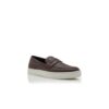 ELLIS Dark Brown Calf Leather Slip-On Loafers
