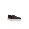 ELLIS Dark Brown Suede Slip-On Loafers