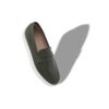 ELLIS Dark Green Calf Leather Slip-On Loafers