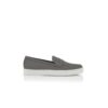 ELLIS Grey Suede Slip On Loafers
