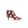 FABULA Red and White Nappa Leather Ankle Boots