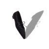 FEDERICA Black Suede Flat Pumps