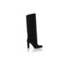 GARDA Black Suede Knee High Boots