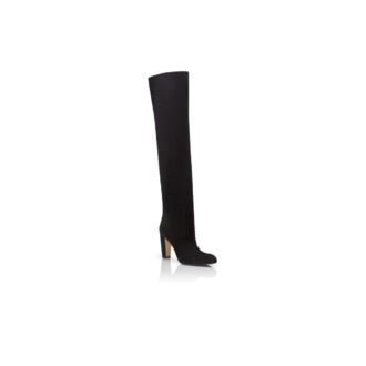 GARDAHI Black Suede Knee High Boots