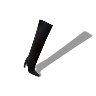 GARDAHI Black Suede Knee High Boots
