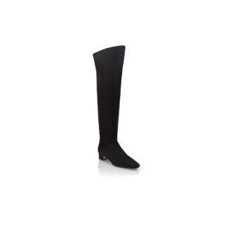 GORE Black Suede Knee High Boots