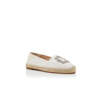 HANGRILLA Light Cream Cotton Espadrilles
