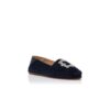 HANGRILLA Navy Blue Cotton Espadrilles
