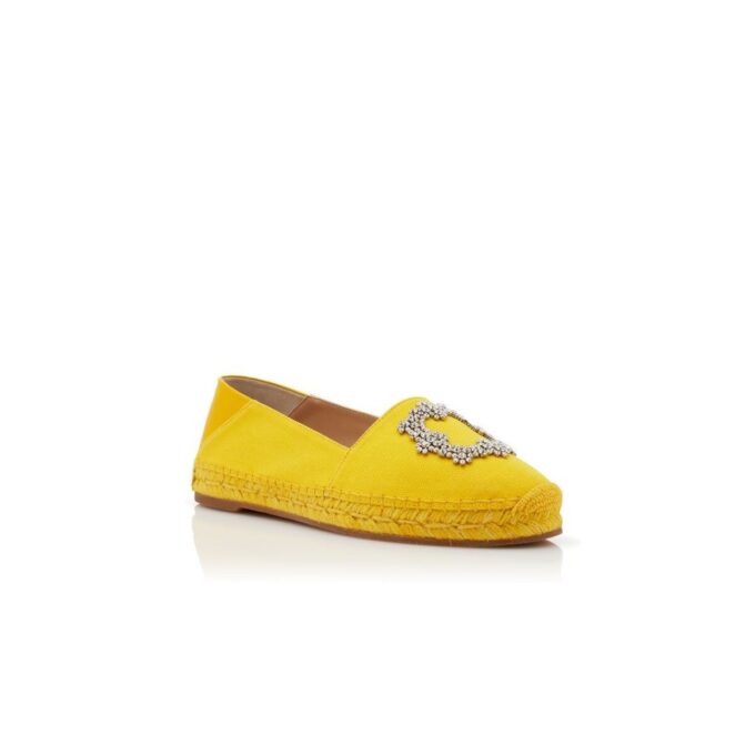 HANGRILLA Yellow Cotton Espadrilles