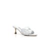 HARIBALMU White Nappa Leather Mules
