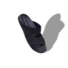 INEZMU Navy Blue Suede Sandals