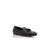 LENNOX Black Calf Leather Loafers