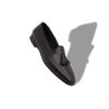 LENNOX Black Calf Leather Loafers
