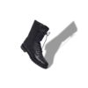 LUGATA Black Calf Leather Military Boots
