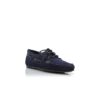 MARINO Navy Blue Suede Boat Shoes