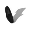 MARIO VELVET Black Velvet Loafers