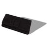 MAYGOT Black Suede Buckle Clutch