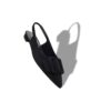 MAYLURA Black Suede Buckle Detail Slingback Flat Pumps