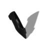 MAYSALEPUMPFLAT Black Suede Buckle Detail Flat Pumps