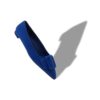 MAYSALEPUMPFLAT Blue Suede Buckle Detail Flat Pumps