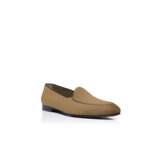 MODENA Brown Suede Loafers