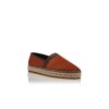 NERANO Orange Calf Suede Espadrilles