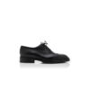 NORTON Black Calf Leather Lace-Up Shoes