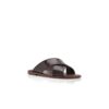 OTAWI Dark Brown Calf Leather Sandals